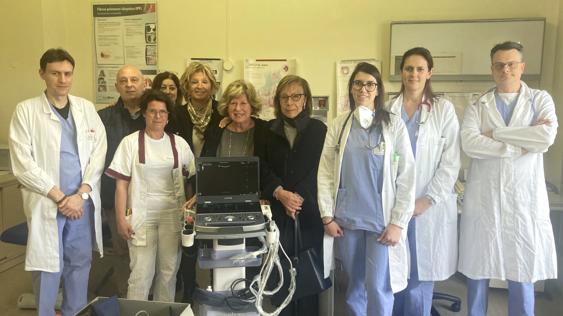 Lions Club Cremona Duomo: donazione al reparto di pneumologia